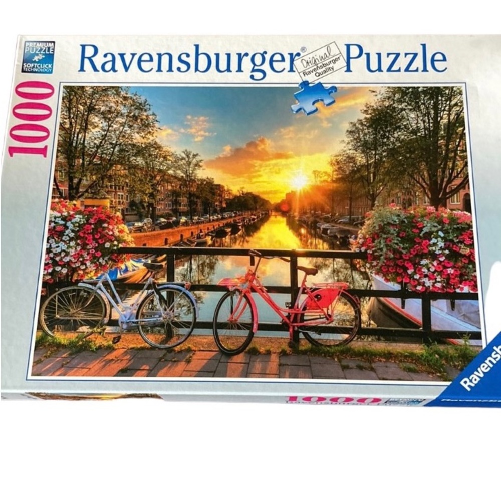 Ravensburger Puzzle 1000 Pieces “Bicycles in Amsterdam”